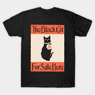 Advertisement poster for Black Cat magazine T-Shirt